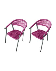 kit2cadeirasdecorativajoanaemcordanautic