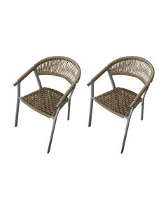 kit2cadeirasdecorativajoanaemcordanautic