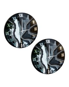 kit2relogiosdeparedegrande60cmluxofundop