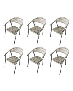 kit6cadeirasdecorativajoanaemcordanautic