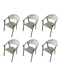 kit6cadeirasdecorativajoanaemcordanautic