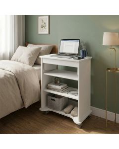 Mesa para Notebook e Computador Portatil Ideal para Estudo e Trabalho Branco