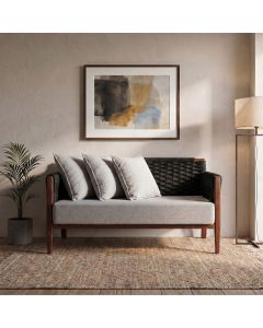 Namoradeira Elegante Conforto Premium para Ambientes Modernos Preta Poesia