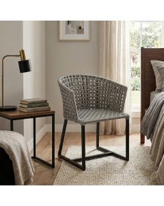 Poltrona Elegante Conforto Premium para Ambientes Modernos Cinza Belga