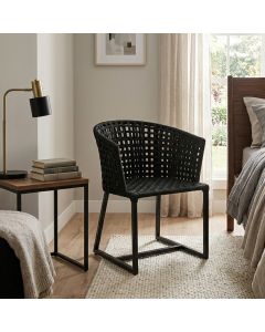 Poltrona Sofisticada Conforto Premium para Sala e Escritorio Preta Belga