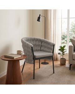 Poltrona Design Moderno Conforto Premium para Sala e Escritorio Cinza Remgui
 Poltrona Elegante Conf